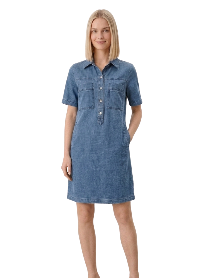 Lavender Denim Dress 60389
